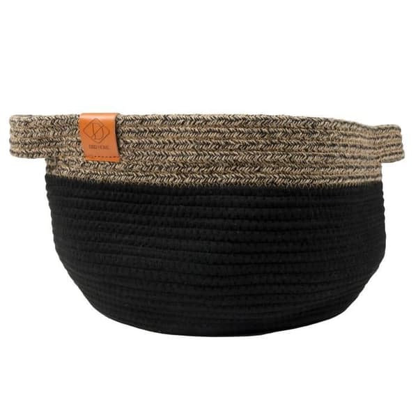 EBI kattkorg Tod - 35 x 35 x 22 cm - Svart