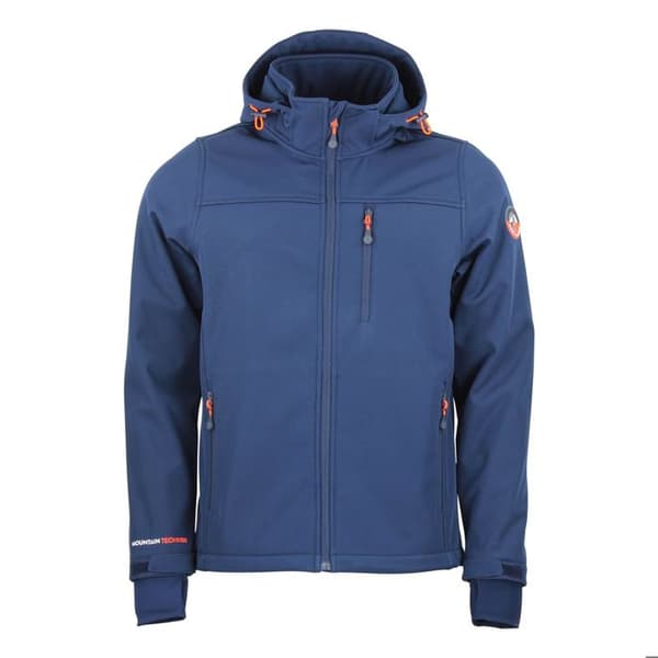 Peak Mountain Claude softshell jacka med huva