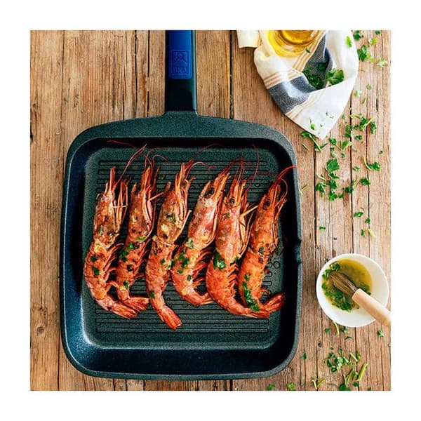 Grill - BRA - A461428 - Aluminium - Bakelit - 19,5 cm - Non-stick