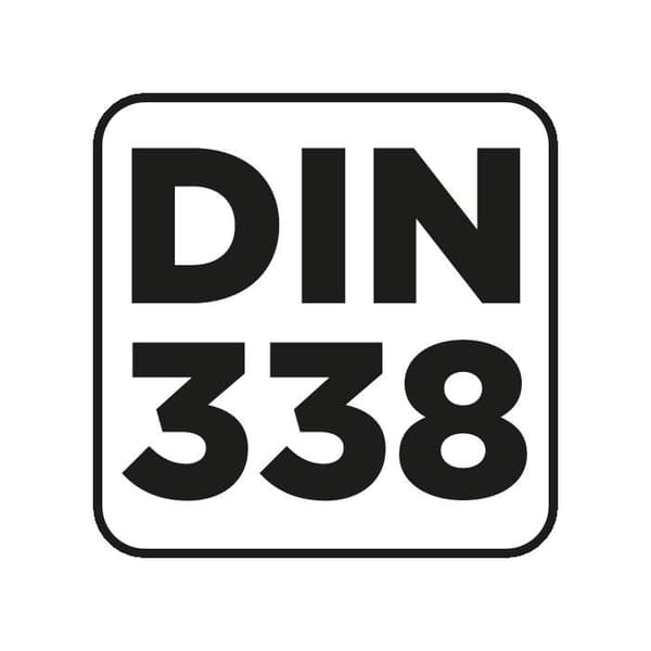 HSS metallborr, DIN 338, 2,5 mm, 2 stycken.