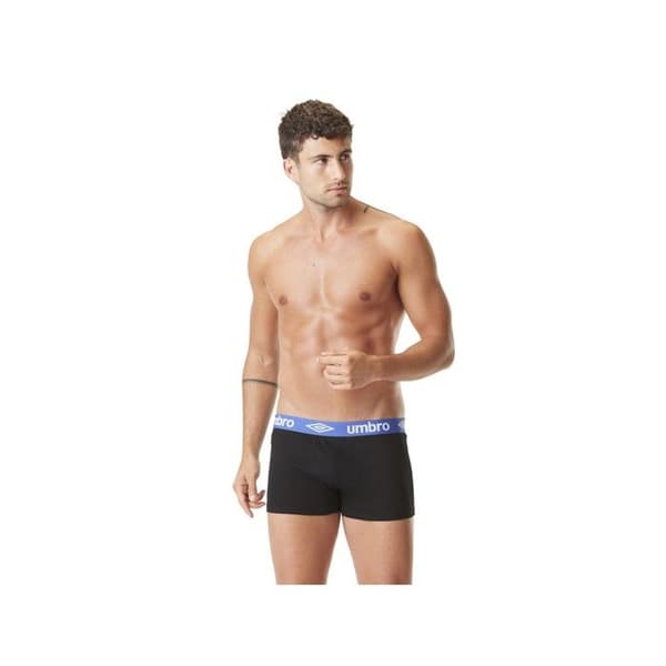 4-pack enfärgade bomullsboxers för män med färgglada midjeband
