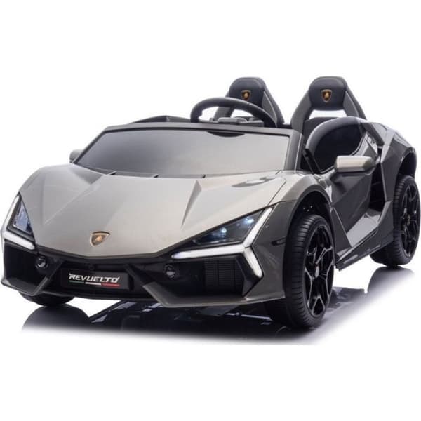 Minimodell assemblerad - monterad markfordon Lamborghini Revuelto XL STRONG Grå EDUKAMP