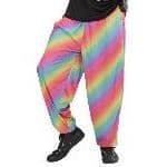 Rainbow baggy byxor-M/L