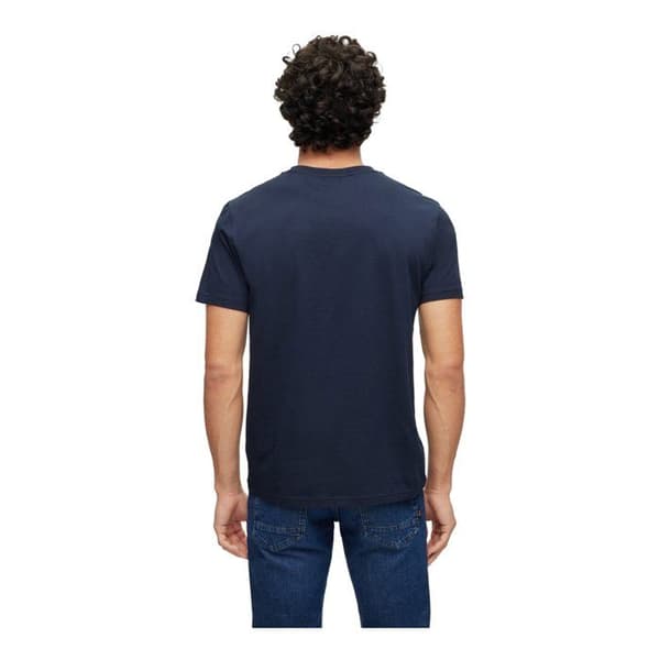 T-shirt MC-logotyp i bomull - Hugo Boss.