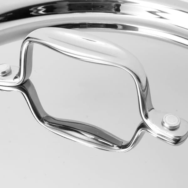 Kock lock i rostfritt stål - D: 18 cm
