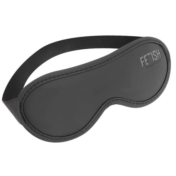 FETISH UNDERDANIG - VEGANSK LÄDERMASK II MED NOPRÈNE INNERFODER -