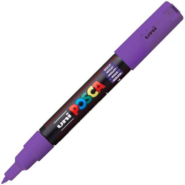 LILA MARKER EXTRA FIN SPISS 0,7/1M Violett, plommon