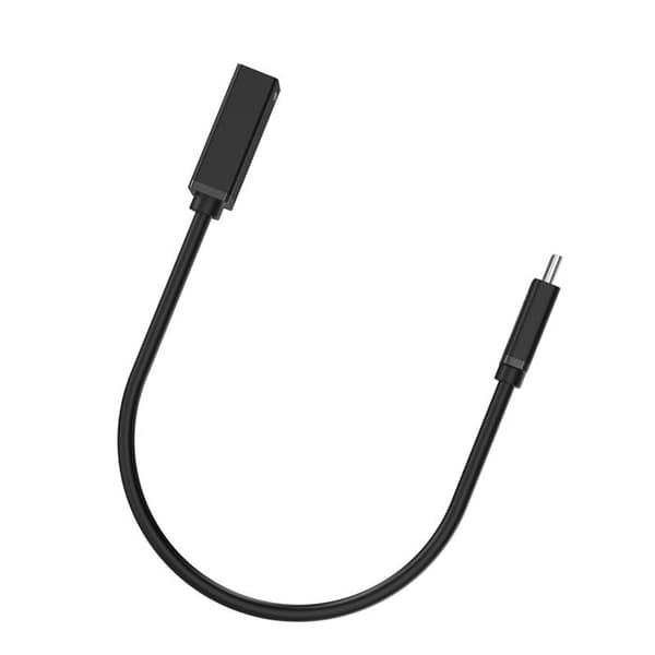 USB-C OTG-adapter (hane) - USB-A (hona) - svart