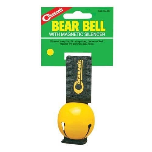 Coghlans Bear Bell med magnetisk ljuddämpare Gul