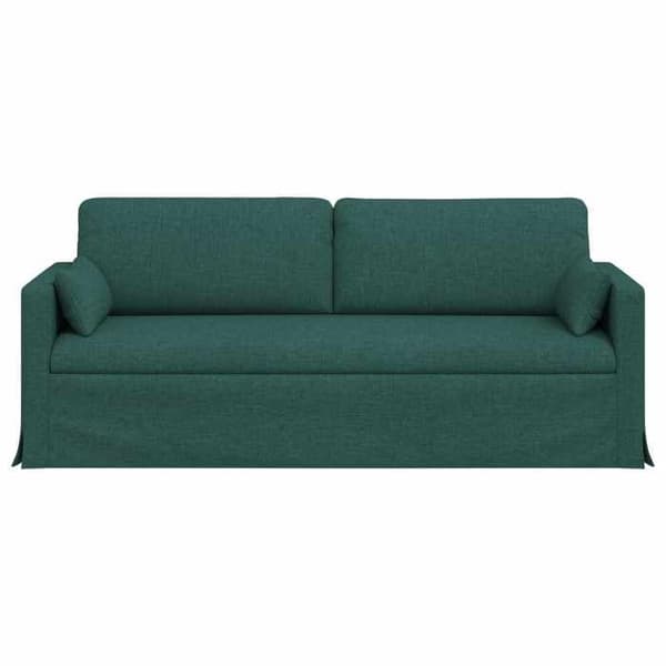 Soffa - VIDAXL - 180 cm - Mörkgrön - Metallstruktur - Ergonomisk modulär