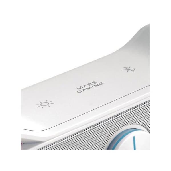 Mars Gaming MSBX White soundbar - Bluetooth 5.0 + Jack 3.5 - DSP-ljud 10W