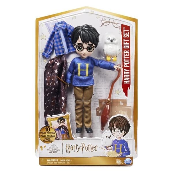 Harry Potter docka 20 cm med 2 outfits och 5 accessoarer - Spin Master