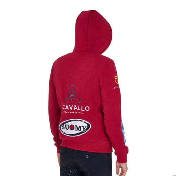 Multilogo Equestro hoodie