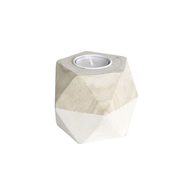 Origami ljusstake SIMPLICITY - FACTORY - Vit TU