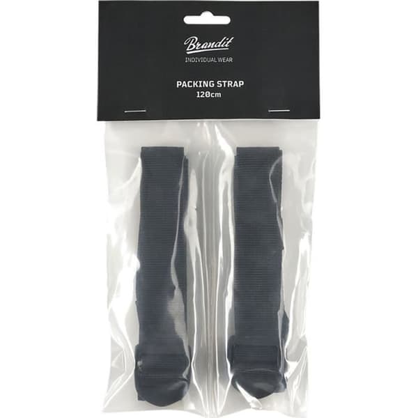Förpackningsremmar - BRANDIT - Svart - 120 cm - Polypropen
