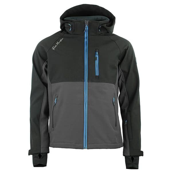 Blouson Peak Mountain Softshell - svart/grå