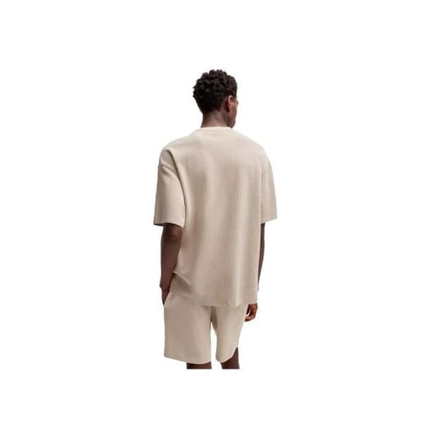 T-shirt - Boss - Man - Nuwaffle - Beige - Bomull