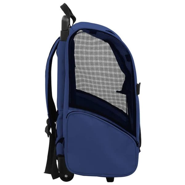 vidaXL Multipurpose Foldable Pet Cart Blue 170193