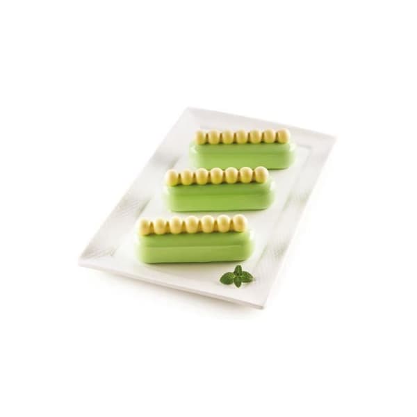 Kit för eclairformar - SILIKOMART - Kit Chic Éclair - Silikon LSR - 6x140 ml - -60°C/+230°C