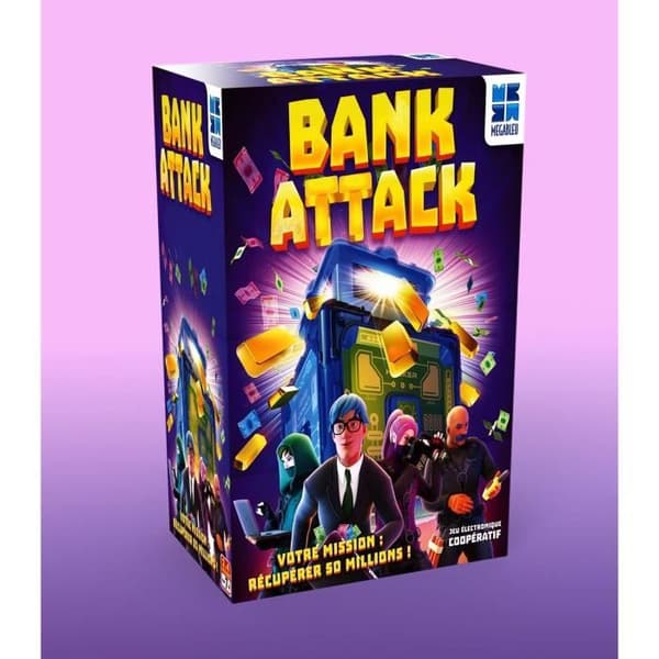 MEGABLEU Bank Attack atmosfäriskt samarbetsspel