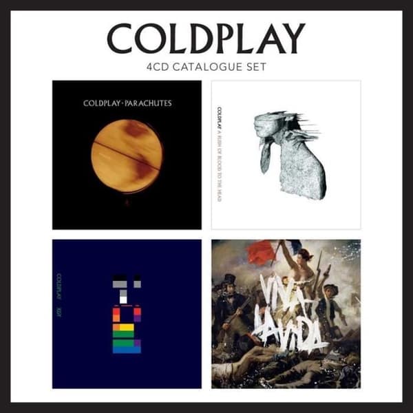 CD-katalog - Coldplay - 4 CD-skivor - Box - Musik - Komplett samling