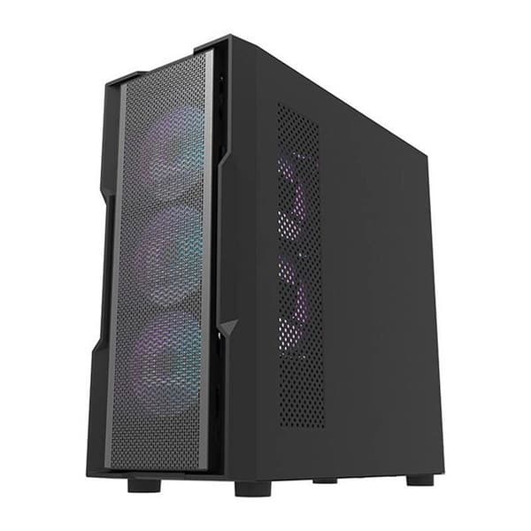 Endast centralenhet - Darkflash mini pc - DK431 Mesh Black - DK431 Mesh datorfodral (svart)