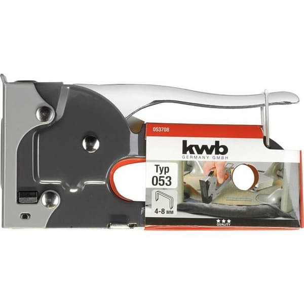 Handhäftare - KWB - TACK 80 - 4-8 mm fästelement - solid stålkonstruktion