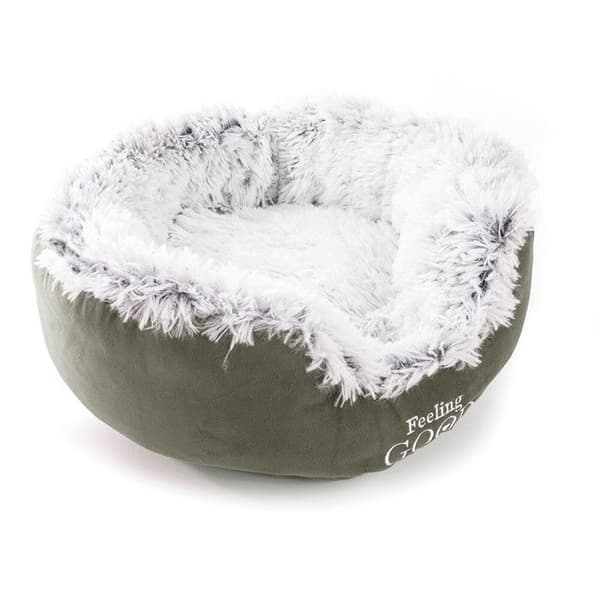Hund- och kattkorg i päls Martin Sellier Igloo