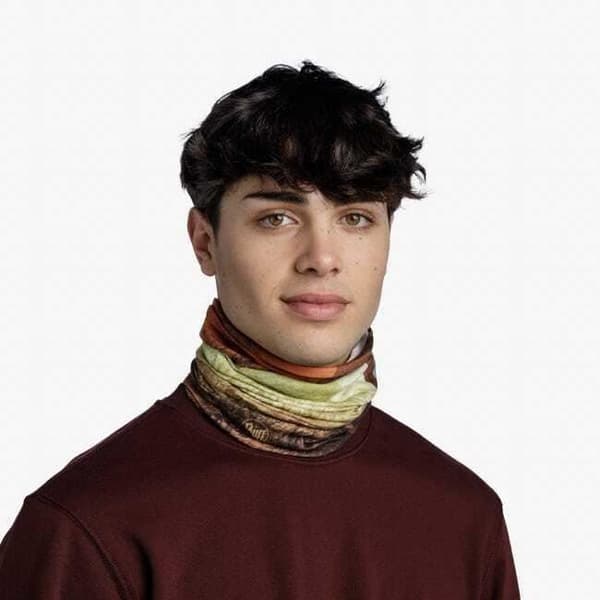 Nackscarf - Buff - Original Ecostretch - Solskydd UPF50 - Mångsidig - Brun