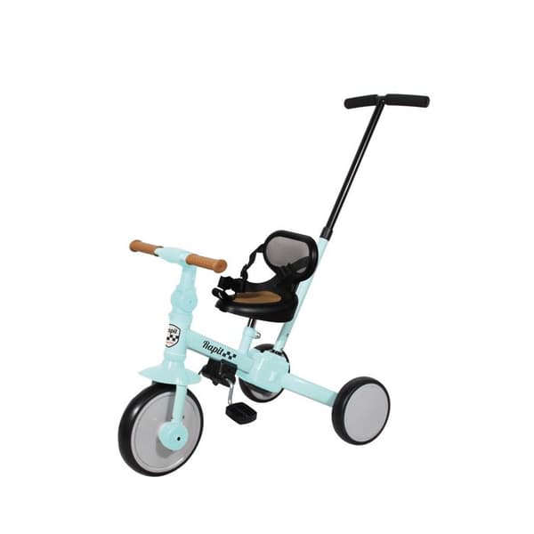 Trike 5 i 1 Mod. Rapit Grön - INTERBABY - Aluminium