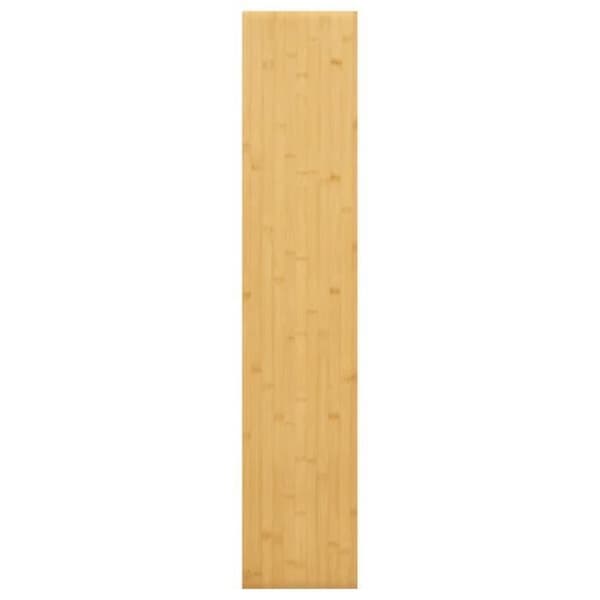 vidaXL Väggshelf 100x20x4 cm bambu 352735