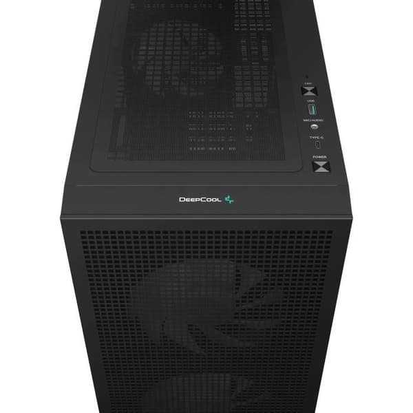 Boitier PC - DEEPCOOL - CH360 Digital - Utan strömförsörjning - Mini-torn - M-ATX-format - Svart