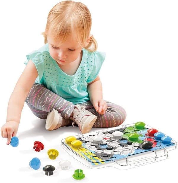 Pixel Junior Basic mosaikspel - QUERCETTI - Blandat - Mått 36 x 28 x 5 cm