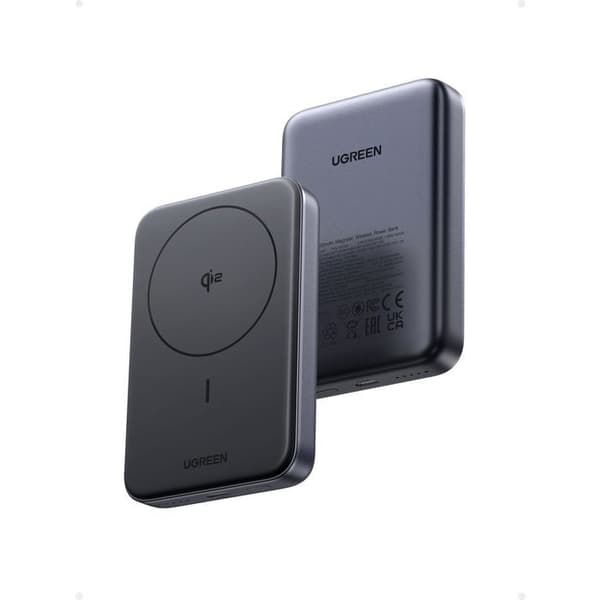 Extern batteri Qi - UGREEN - 10,000 mAh - 30W - Svart