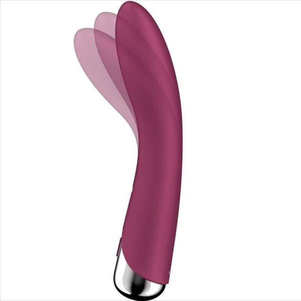 Rotationsvibrator för G-punkt - Satisfyer - Spinning Vibe 1 - Röd