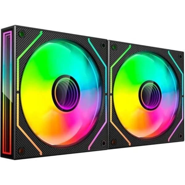 CPU-fläkt Mars Gaming MF-3DPROX2 Ø 12 cm - Paket med 2