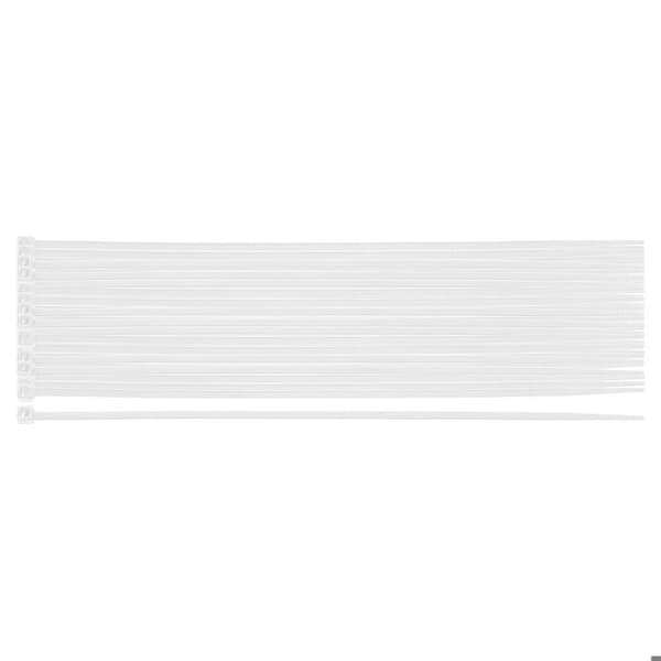 Serre-cabler - NEO TOOLS - 2,5 x 200 mm - Vit - Nylon - Förpackning med 100 st