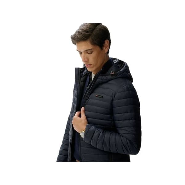 Superdry Herr Fuji Lite Blå Syntetisk Doudoune