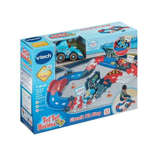 VTECH - TUT TUT BOLIDES - PIT STOP CIRKEL - Flerfärgad