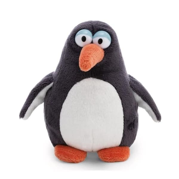 Sittande pingvinplush Nici Jorge Thunder - Grå - 30 cm