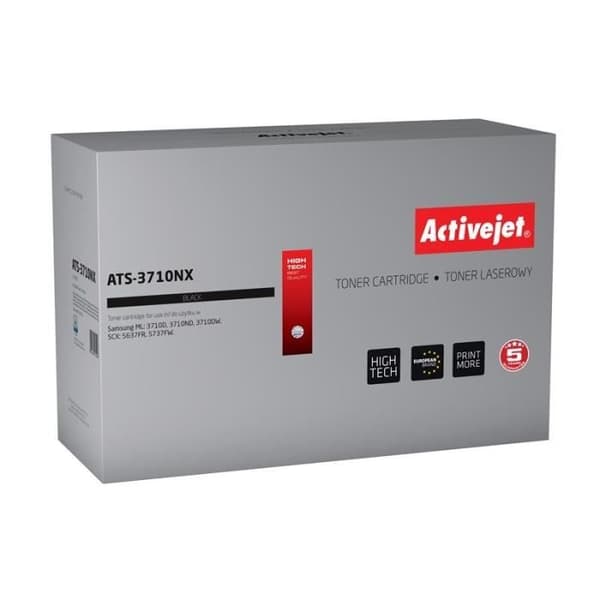 Toner - ActiveJet - ATS-3710NX - Svart - Laserskrivare - 3000 sidor