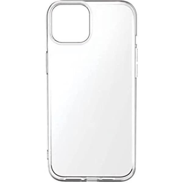 MUVIT Transparent förstärkt mjukt fodral för iPhone 13 Mini