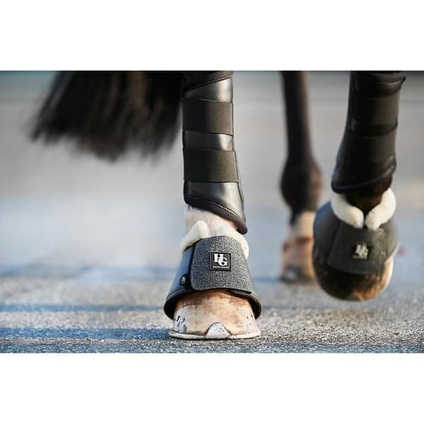 Glitterade hästskydd HorseGuard Leela - Grå - 2XL