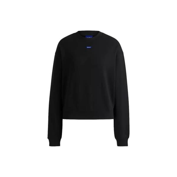 Sweat - Boss - Kvinna - Delessa - Svart - Bomull