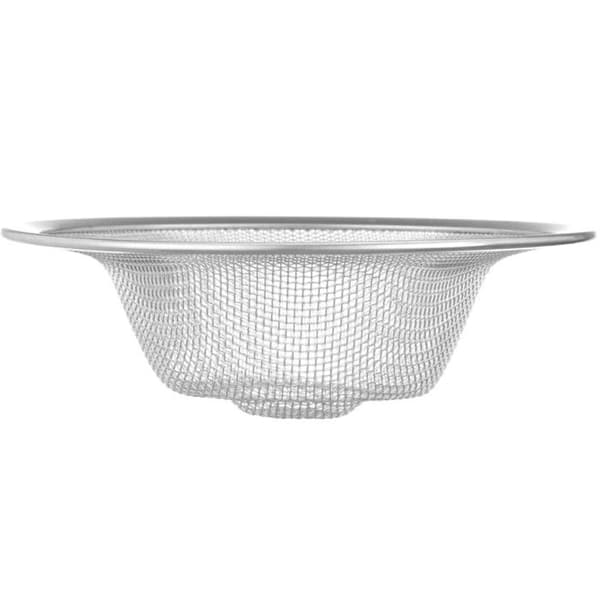 Rund avloppsbrunn för diskho, i stål, diameter 110 x 35 mm
