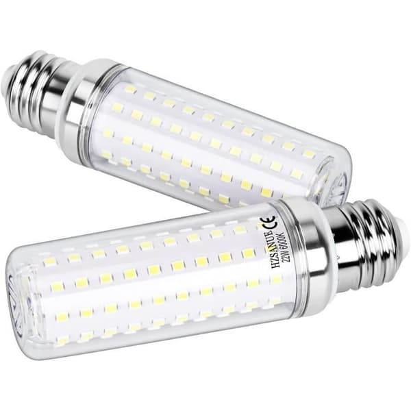 LED-lampa - HZSANUE - 22W - E27 - 6000K (Kallvit) - Pack om 3