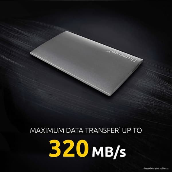 Intenso bärbar extern SSD-enhet - Premium Edition - 128 GB - USB 3.0 - Stötsäker