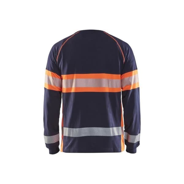 Högsynlighets långärmad T-shirt Blaklader