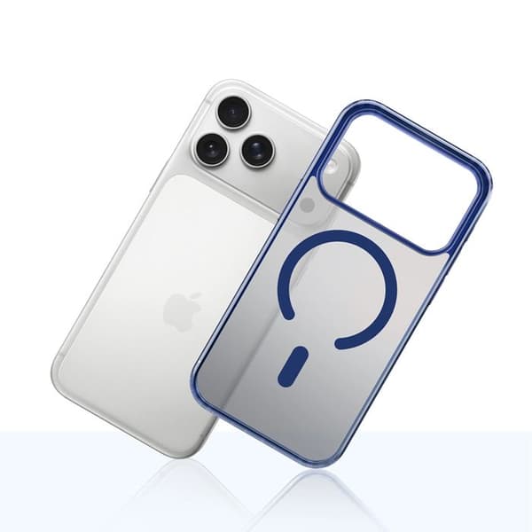 3mk Frosty MagCase för iPhone 17 Pro - Blå