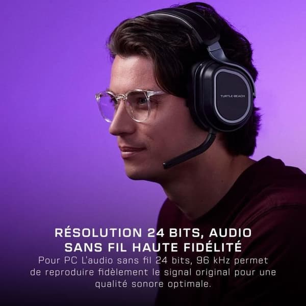 Trådlöst spelheadset för flera plattformar - TURTLE BEACH - Stealth 700PC (Gen3) - Svart